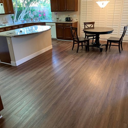 Flooring installation in Palm Desert, California by Royalty Floors & Blinds